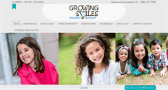 Desktop Screenshot of growingsmilespd.com